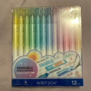 Writech Erasable Highlighters 12pcs